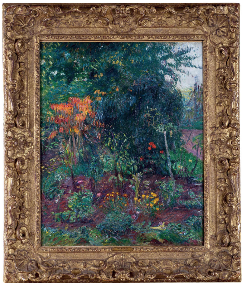 Paul Gauguin, The corner of the garden. Courtesy of Poly Auction